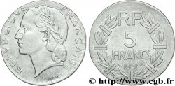 5 francs Lavrillier en aluminium, fauté de frappe 1947 Paris F.339/9 var.