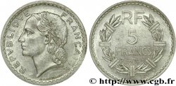 5 francs Lavrillier en aluminium 1948 Beaumont-le-Roger F.339/15