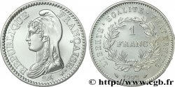 1 franc République, Brillant Universel 1992 Pessac F.1001 4