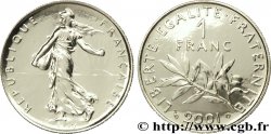 1 franc Semeuse, nickel or, BU (Brillant Universel) 2001 Pessac F.1007 2