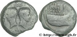 VIENNA - VIENNE - JULES CÉSAR et OCTAVE Dupondius, (GB, Æ 31)