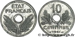 Essai de 10 centimes, État français, grand module 1941 Paris F.141/1