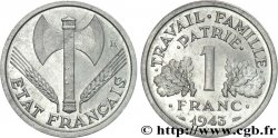 1 Franc Francisque, légère, frappe courante 1943 Paris F.223/3