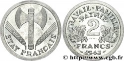 Essai de 2 francs Francisque 1943 Paris F.270/1 SPL