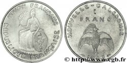 NOUVELLE CALÉDONIE Essai de 1 franc 1948 en aluminium 1948 Paris MS