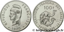 DJIBOUTI - Territoire français des AFARS et des ISSAS Essai de 100 Francs Marianne / dromadaires 1970 Paris