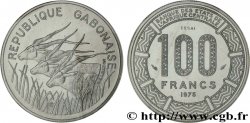 GABON Essai de 100 Francs antilopes type “BEAC” 1975 Paris