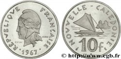 NOUVELLE CALÉDONIE Essai de 10 francs 1967 Paris