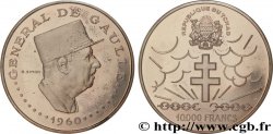 TCHAD Essai de 10000 Francs croix de Lorraine / Charles de Gaulle 1970 Paris