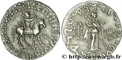 SCYTHIE - ROYAUME INDO-SCYTHE - AZÈS Tétradrachme bilingue