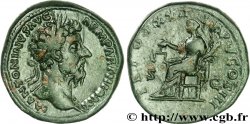 MARCUS AURELIUS Sesterce, (GB, Æ 32)