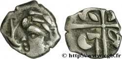 VOLQUES TECTOSAGES (région de Toulouse) Drachme “à la tête cubiste”