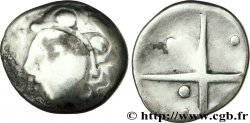 LONGOSTALÈTES (Région de Narbonne) Drachme “au style languedocien”, S. 281 var. à la grosse tête