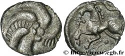 HELVETES / VINDELICI, incertaines (Suisse, Allemagne du Sud actuelle) Denier d argent au rameau