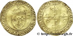 CHARLES VIII Écu d or au soleil n.d. Tours TTB