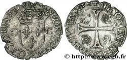 CHARLES X, CARDINAL DE BOURBON Douzain aux deux C, 1er type 1590 Dijon