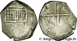 AMÉRIQUE ESPAGNOLE OU ESPAGNE - ESPAGNE (ROYAUME D ) - PHILIPPE II, PHILIPPE III OU PHILIPPE IV D ESPAGNE Quatre réaux n.d. Atelier indéterminé
