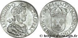 LOUIS XIV THE SUN KING Écu à la mèche courte 1645 Paris, Monnaie du Louvre