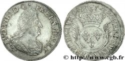 LOUIS XIV THE SUN KING Demi-écu aux palmes 1694 Amiens