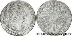 LOUIS XIV THE SUN KING Quart d écu aux trois couronnes 1711 Lyon