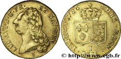 LOUIS XVI Double louis d’or dit aux écus accolés 1786 Limoges