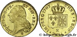 LOUIS XVI Double louis d’or aux écus accolés 1787 Bordeaux