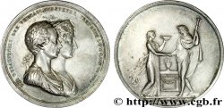 PRIMER IMPERIO Médaille AR 49, six mois du mariage de François Ier d’Autriche et de Marie-Louise Béatrix