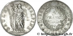 5 francs 1802 Turin VG.846