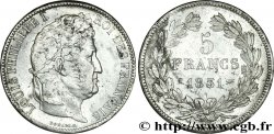 5 francs, Ier type Domard, tranche en relief 1831 Nantes F.320/12