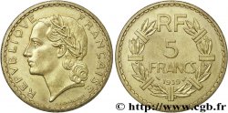 Essai de 5 francs Lavrillier en bronze-aluminium 1939  F.337/2