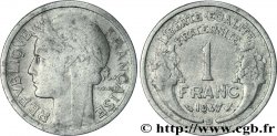 1 franc Morlon, légère, frappe médaille 1947 Beaumont-Le-Roger F.221/12 var.