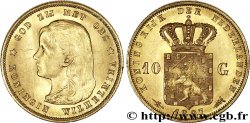 PAYS-BAS - ROYAUME DES PAYS-BAS - WILHELMINA 10 gulden or 1897 Utrecht
