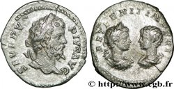 SEPTIME SÉVÈRE, CARACALLA et GÉTA Denier