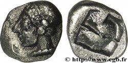 MASSALIA - MARSEILLES Tritartémorion ou 3/4 d’obole du trésor d’Auriol