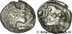 TREVIRI (Region die Trier) Denier d argent au personnage assis