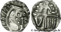 MEROVINGIAN COINAGE - MARSEILLE (MASSILIA) Denier à la croix ancrée, V II