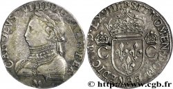 CHARLES IX Teston, 2e type 1569 (MDLXVIIII) Toulouse