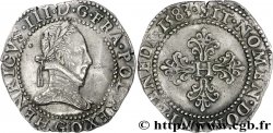 HENRI III Franc au col plat 1583 Poitiers