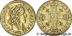 LOUIS XIII LE JUSTE Demi-louis d or aux huit L (effigie de Jean Warin) 1642 Paris, Monnaie du Louvre