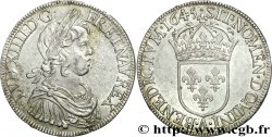 LOUIS XIV THE SUN KING Écu à la mèche courte 1645 Paris, Monnaie du Louvre