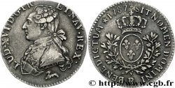 LOUIS XVI Cinquième d écu dit  aux branches d olivier  1787 Orléans MBC/MBC+