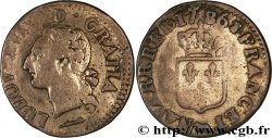 LOUIS XVI Liard dit à l écu de Béarn 1786 Pau