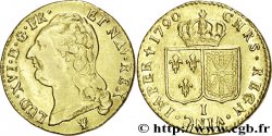 LOUIS XVI Louis d or aux écus accolés 1790 Limoges