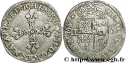 NAVARRE-BEARN - HENRY III Quart d écu