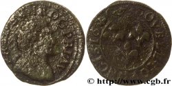 PRINCIPAUTY OF ORANGE - FREDERIC-HENRY OF NASSAU Double tournois, type 4, légende fautée avec 4 couché