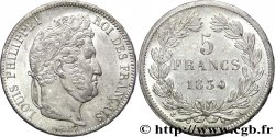 5 francs, IIe type Domard 1834 Paris F.324/29