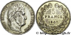 5 francs, IIIe type Domard 1847 Bordeaux F.325/16