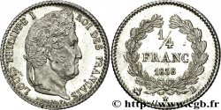 1/4 franc Louis-Philippe 1838 Rouen F.166/70