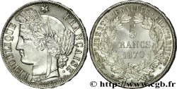5 francs Cérès, avec légende 1870 Paris F.333/1