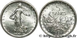 Essai de 5 francs Semeuse, argent, petit 5 1959 Paris F.340/2